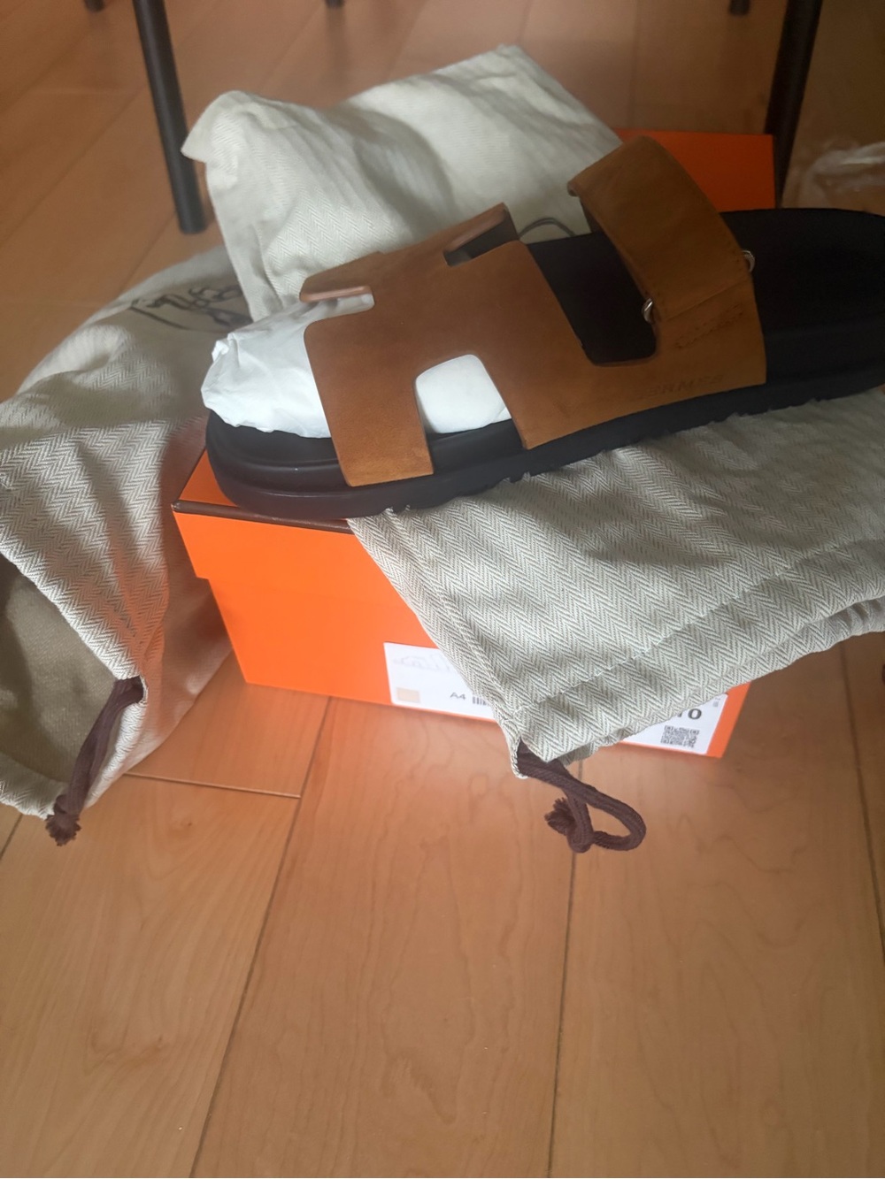 Hermes chypre sandals sz 41 - Picture 4 of 4